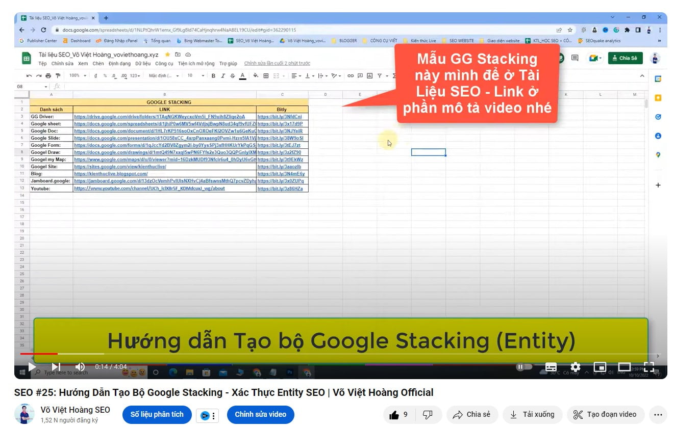 Tận dụng Google Stacking trong Social Entity SEO