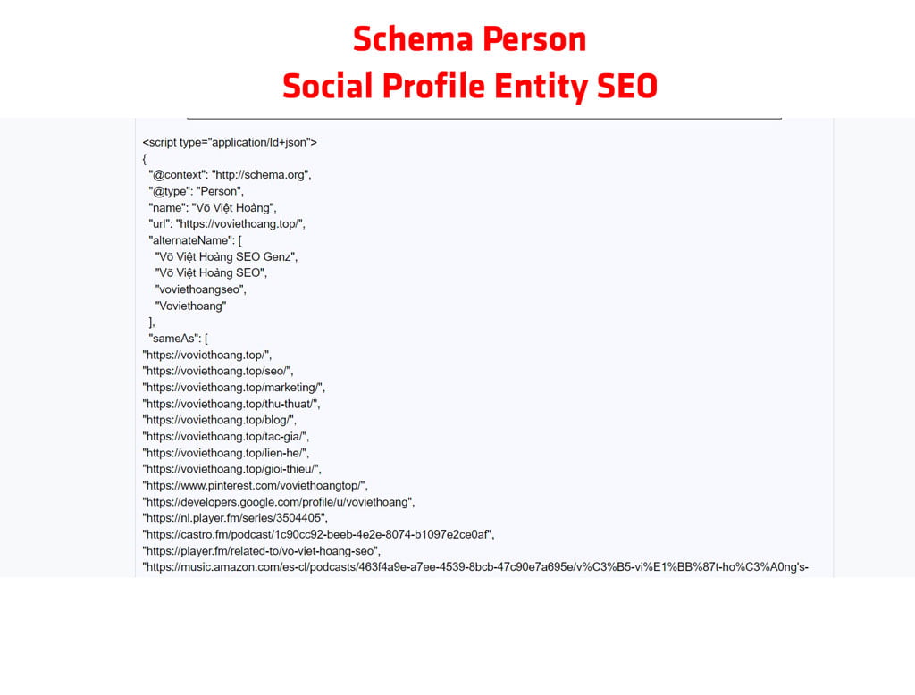 Demo Schema Person - Xác thực Schema