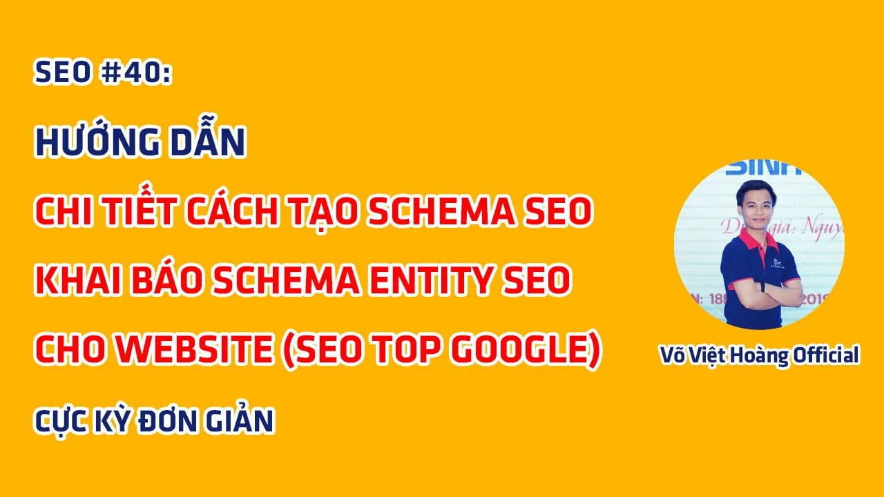 Schema Xác Thực Entity Trong Social Profile Entity SEO