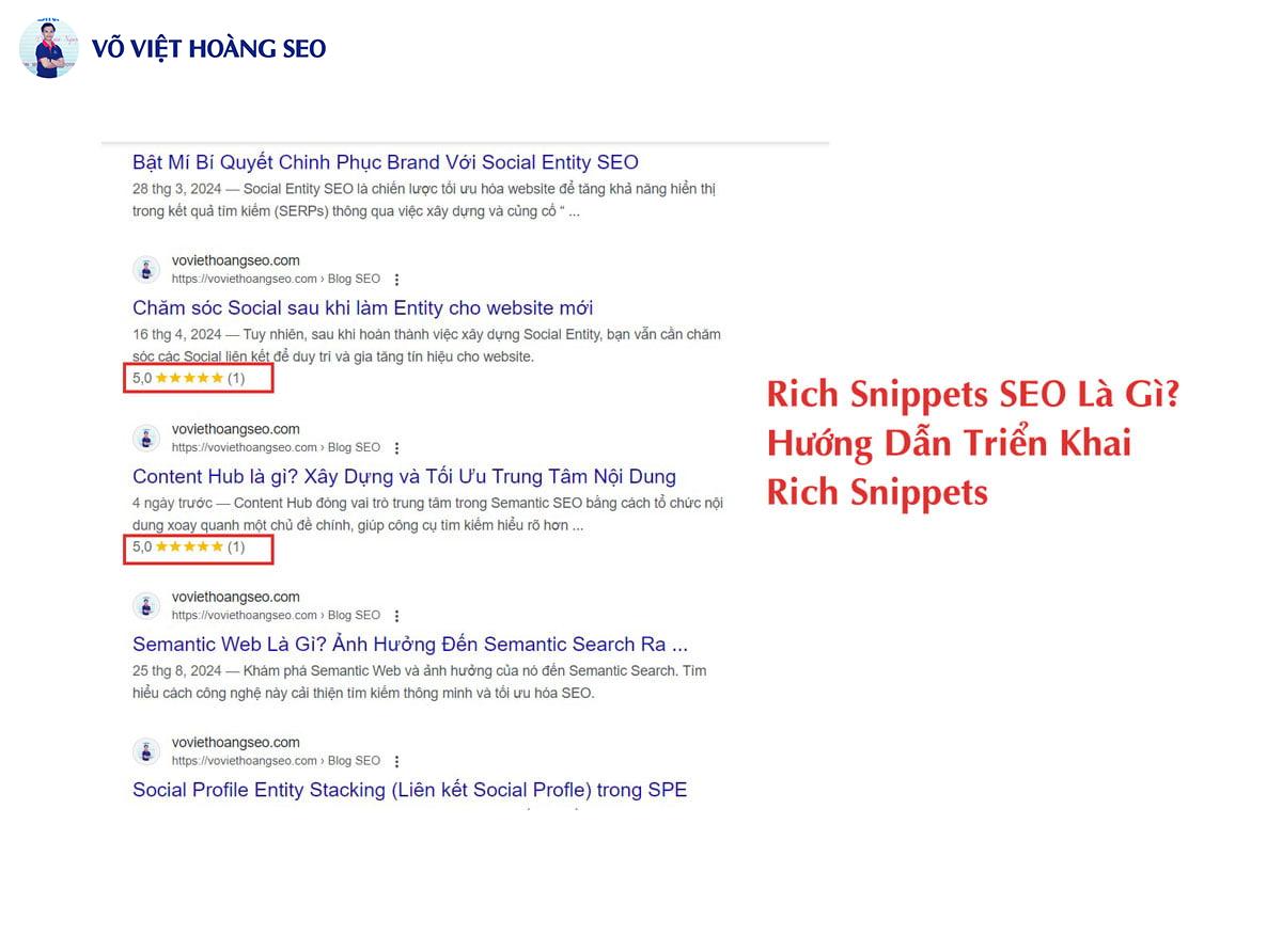 Rich Snippets SEO Là Gì? Hướng Dẫn Triển Khai Rich Snippets