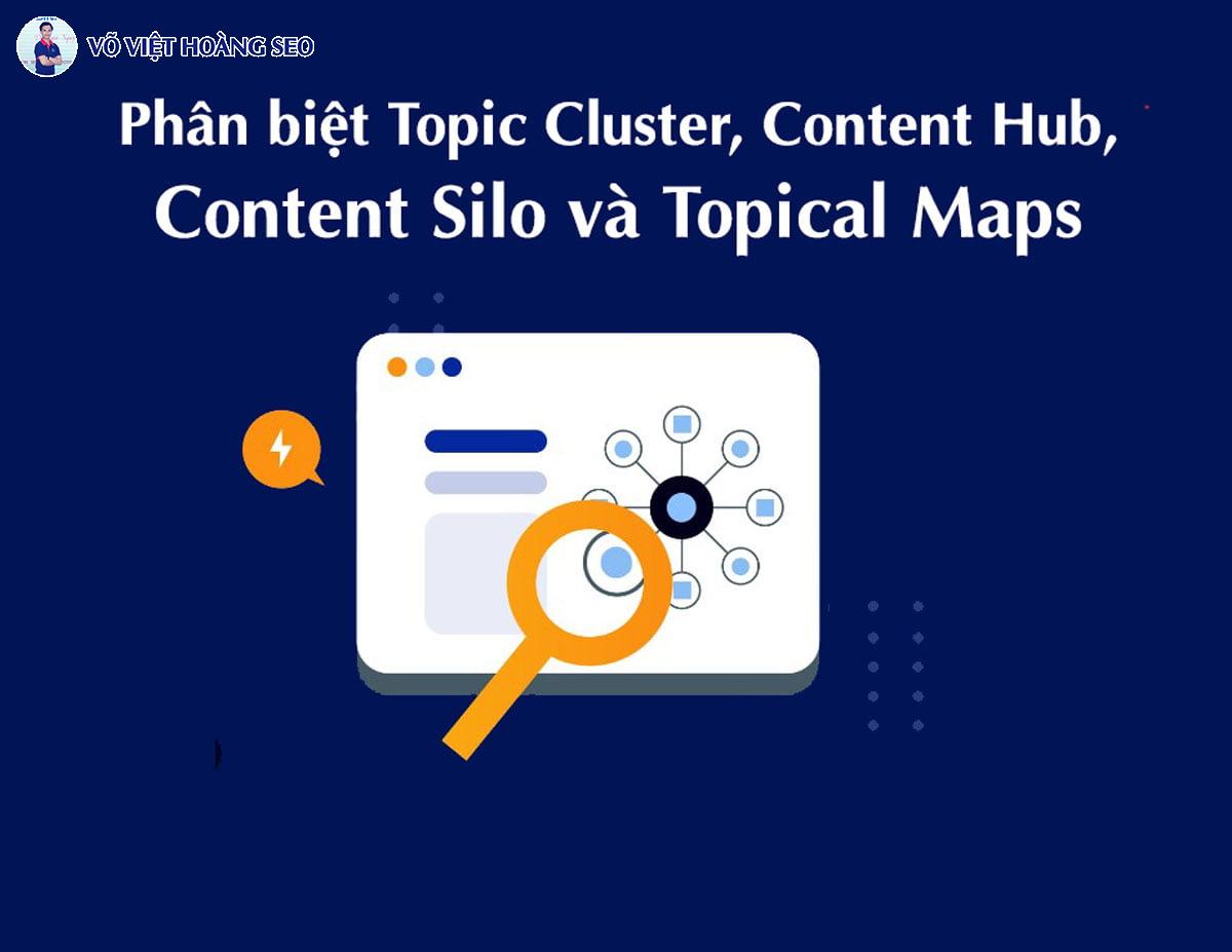 Phân biệt Topic Cluster, Content Hub, Content Silo và Topical Maps