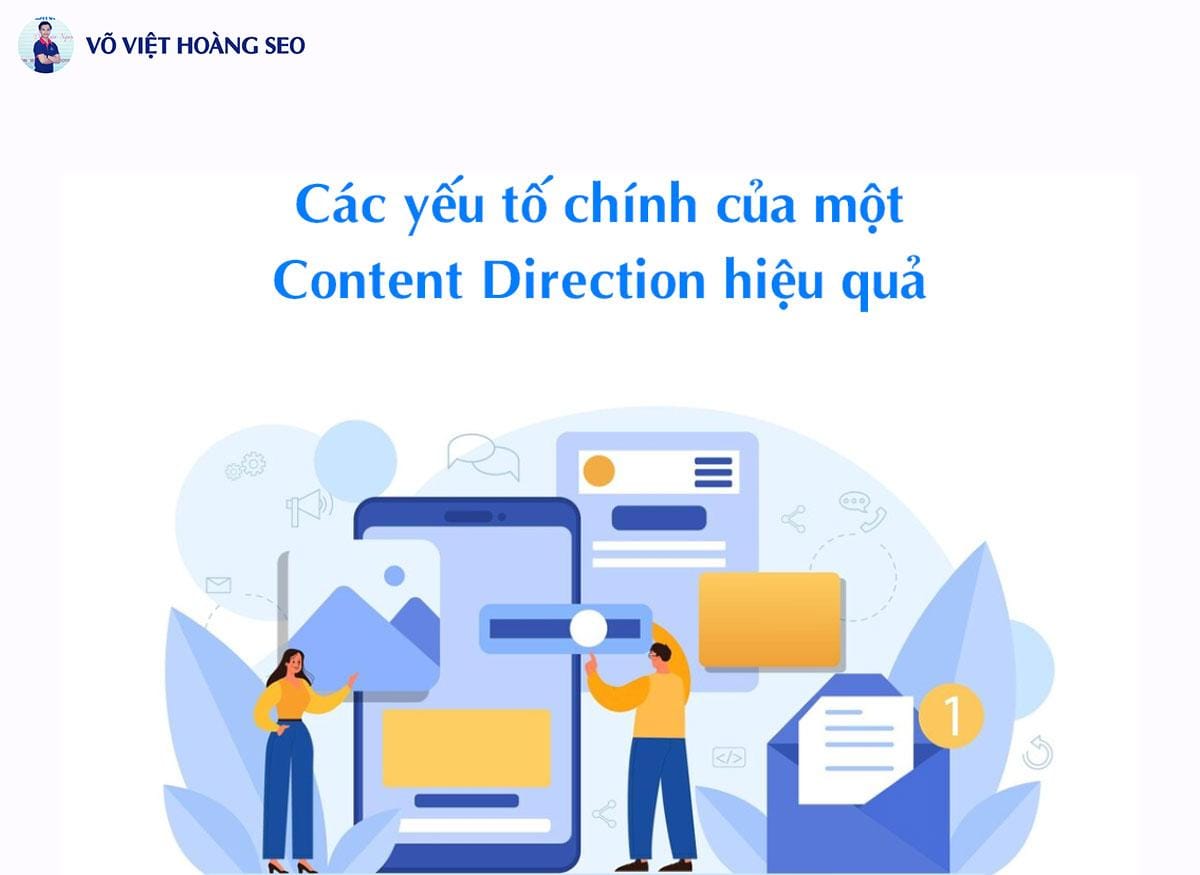 Các yếu tố chính của một Content Direction hiệu quả